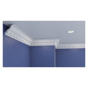 Upper Edge Small Roman Polystyrene Cornice 2000 x 60 x 70 mm — SA Home Builder Store