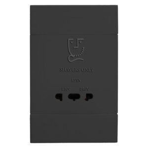 Veti Shaver Socket 4x2 Charcoal — SA Home Builder Store