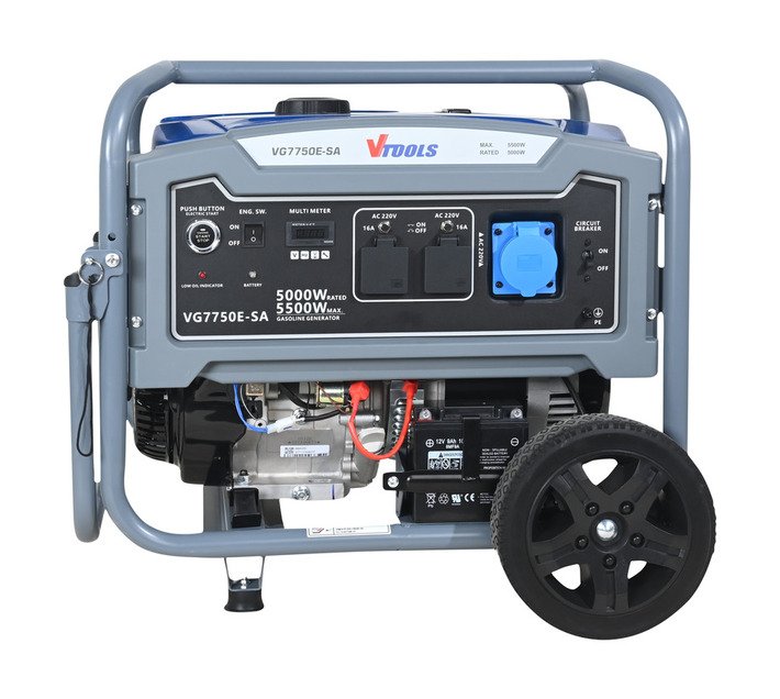 Vtools Petrol Generator with Remote Start Function 5.5KW — SA Home Builder Store