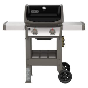 Webe 2 Burner Spirit II Gas Braai Black and Grey E-210 1130 x 1210 x 680 mm — SA Home Builder Store