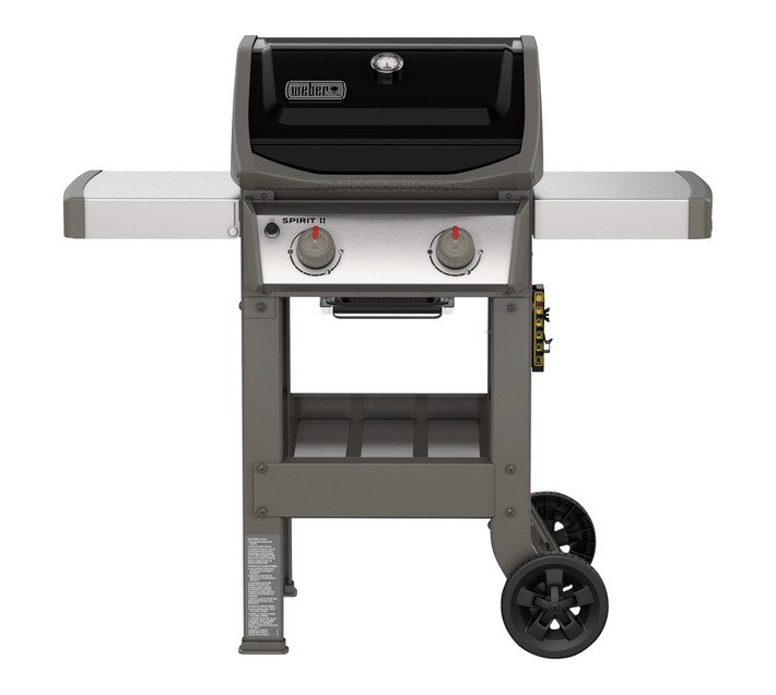 Webe 2 Burner Spirit II Gas Braai Black and Grey E-210 1130 x 1210 x 680 mm — SA Home Builder Store