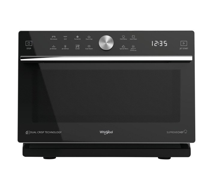Whirlpool 34 L Microwave Black/Silver MWP339SB — SA Home Builder Store